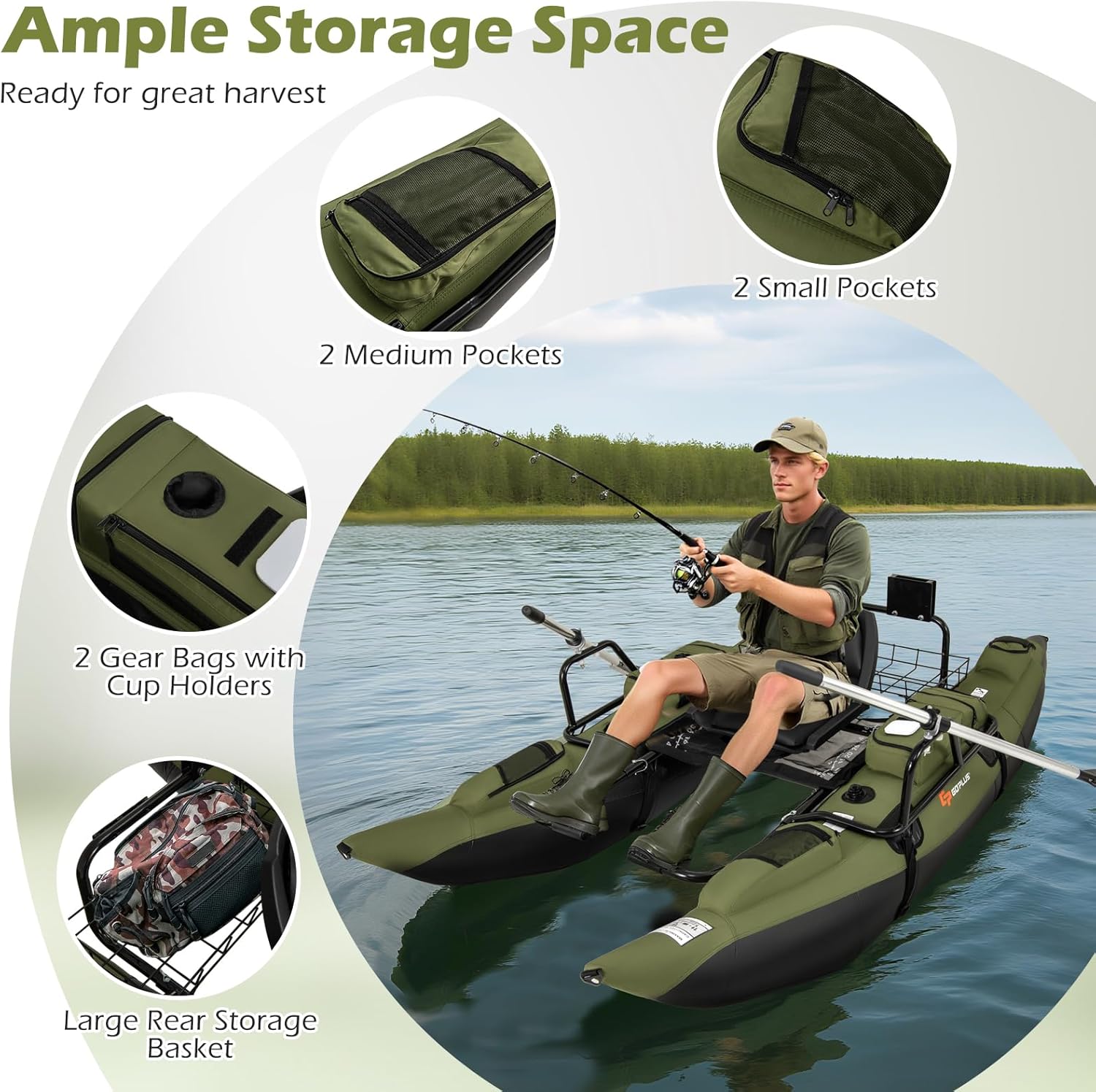 Надувная лодка для рыбалки для – обзор и цена Fishing Boat Seat